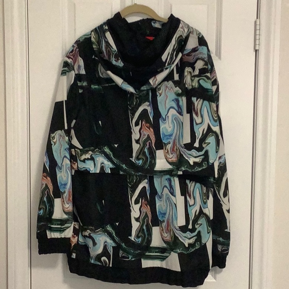 Nike Abstract Patterned Hoodie Sz XL - Picture 2 of 11